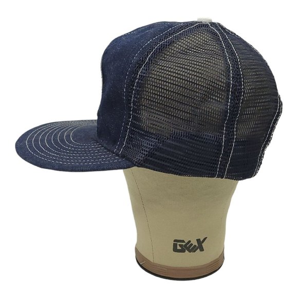 Vintage 80s Southern Bell Mississippi Safety Award Mesh Snapback Cap Trucker USA - Picture 9 of 12